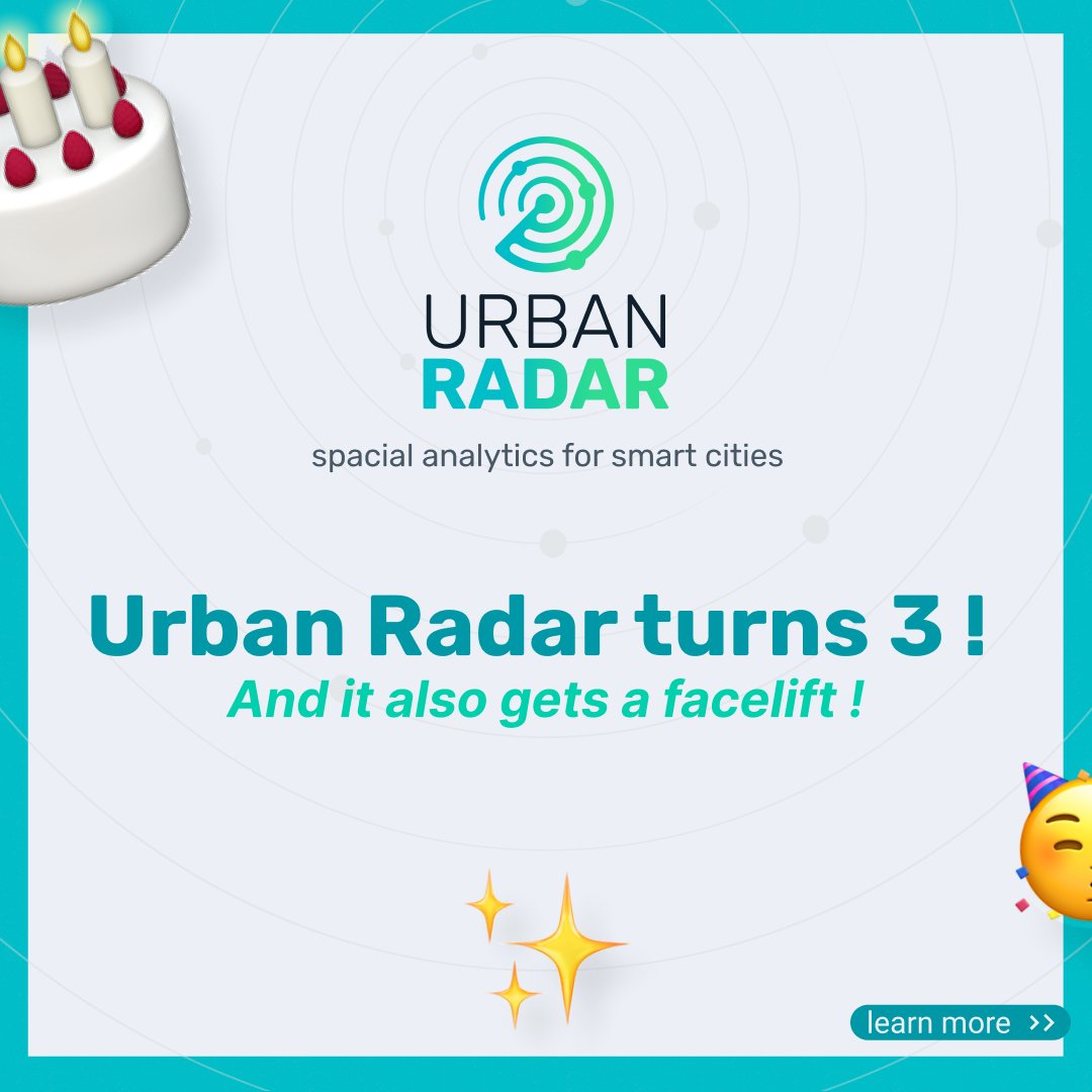 🎂 Urban Radar turns 3 ! 🥳

Original post 👉 linkedin.com/feed/update/ur…

Latest Urban Radar's #newsletter available here : bit.ly/3BWZig4