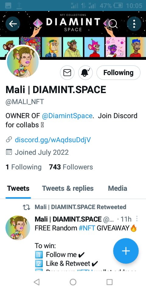 NnadiIsaiah's tweet photo. @MALI_NFT @MALI_NFT 

0x7a65B21Ab89e0094593f3d4b57Dd9122cD5bE2FE https://t.co/xh48oohzWT