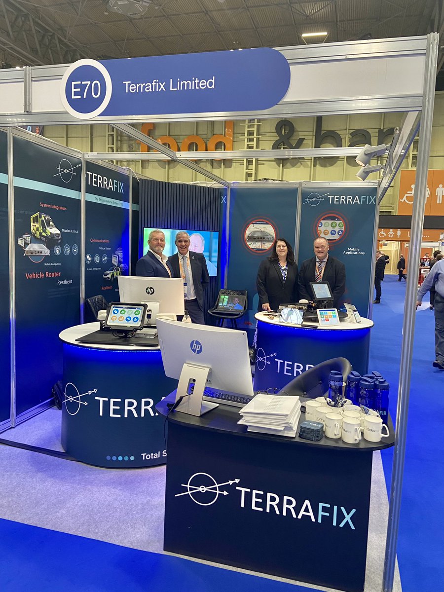 Here we are at The Emergency Services Show 2022! Come along and say hello 👋