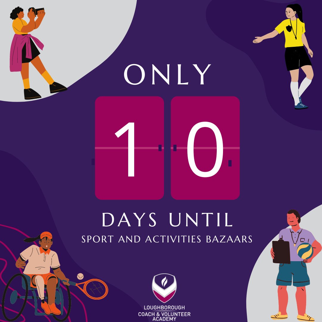 The CVA will have a stand at both the Sport, and Activities Bazaars! Come down to have a chat with us, ask any questions and sign up to our briefing sessions. We cant wait to see you there!