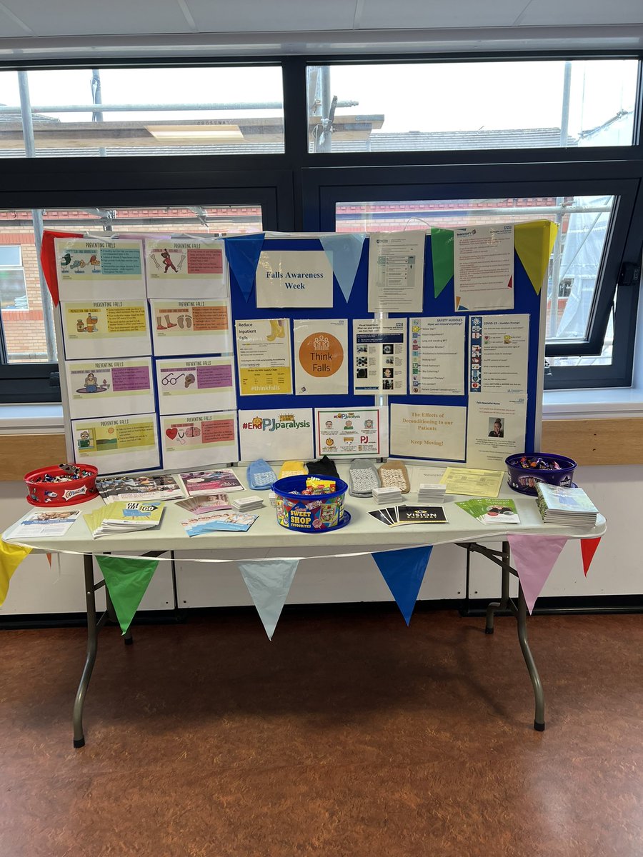 Falls Awareness week! #thinkfalls #deconditioning #keepmoving