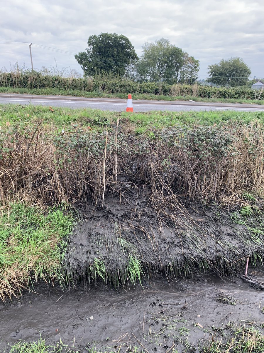 Thanks <a href="/NationalHways/">National Highways</a> for pumping this hazardous waste onto our field, very appropriate disposal. <a href="/EnvAgency/">Environment Agency</a> <a href="/DaveThroup/">Dave Throup</a>