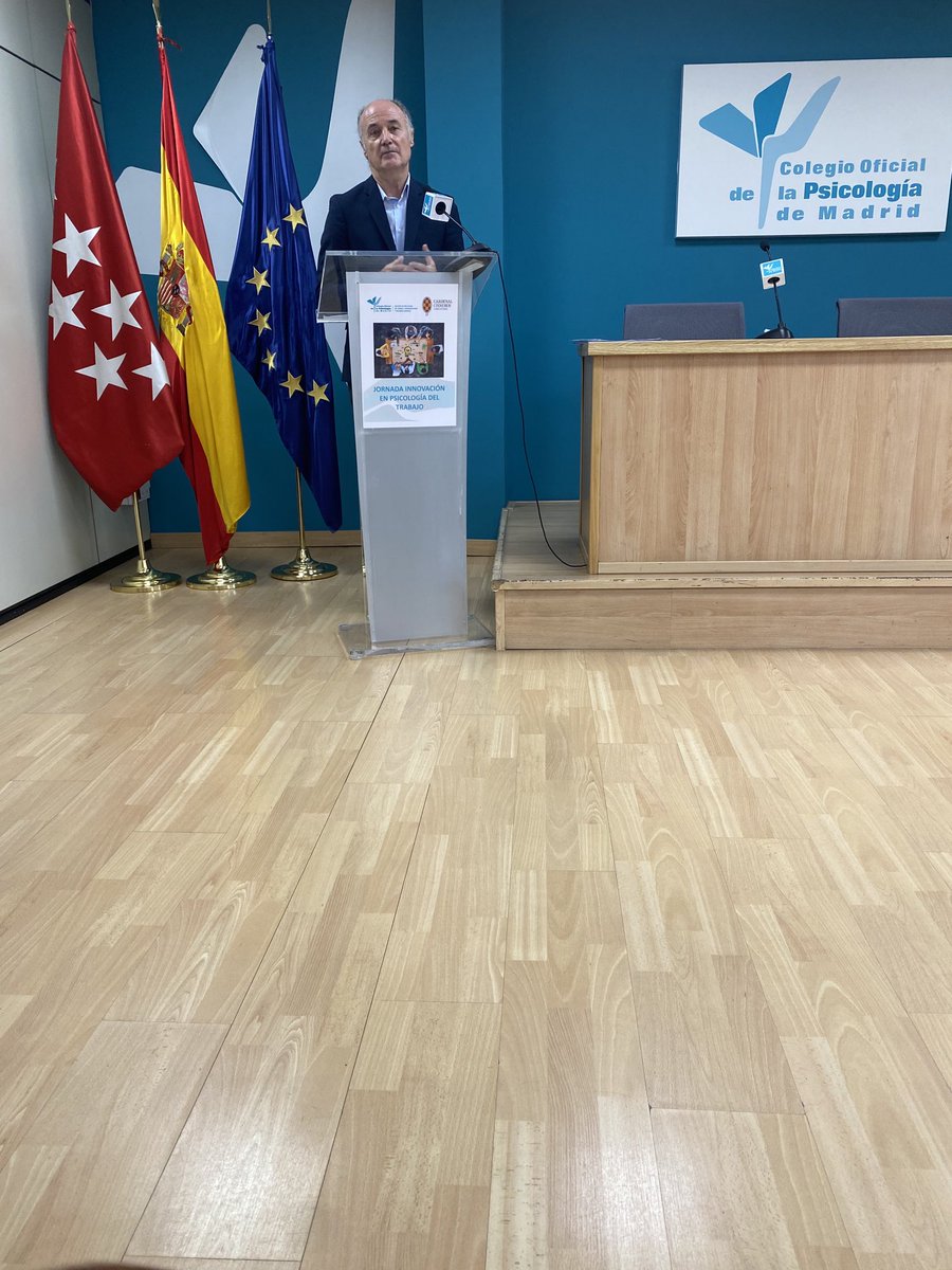Encantada de participar en la Jornada #innovacion en #PsicologíaDelTrabajo del ⁦<a href="/CopMadrid/">Colegio Oficial de la Psicología de Madrid</a>⁩ representando a ⁦<a href="/HRCenter_IE/">HR Center IE</a>⁩ de ⁦<a href="/IEbusiness/">iebusiness</a>⁩ que dirijo