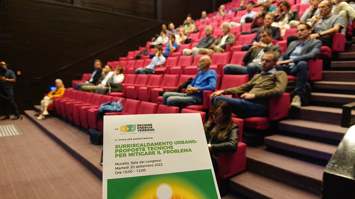 cittaenergia_ch's tweet photo. Ieri sono state presentate le Linee guida sulle #isoledicalore della #RegioneEnergiaVerbano con proposte tecniche per mitigare il problema del surriscaldamento urbano. Un tema di sempre maggior importanza anche in Ticino.
#Ascona #Locarno #Minusio #Muralto
https://t.co/2zlXIuQP2i https://t.co/hVJuNSYS7U