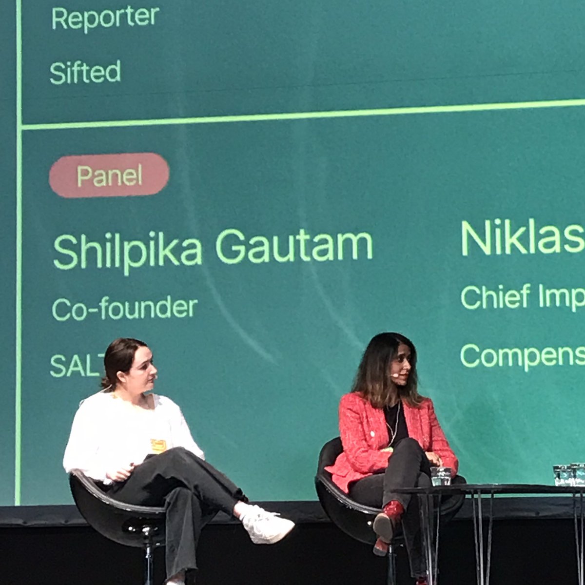 CecileBussy's tweet image. “Part of giving back credibility to carbon credits is about removing the intermediaries [between buyers and projects owners]. And remember that the goal is to scale those projects, not just use them for the sole purpose of #offsetting your emissions.” @ShilpsGautam of SALT