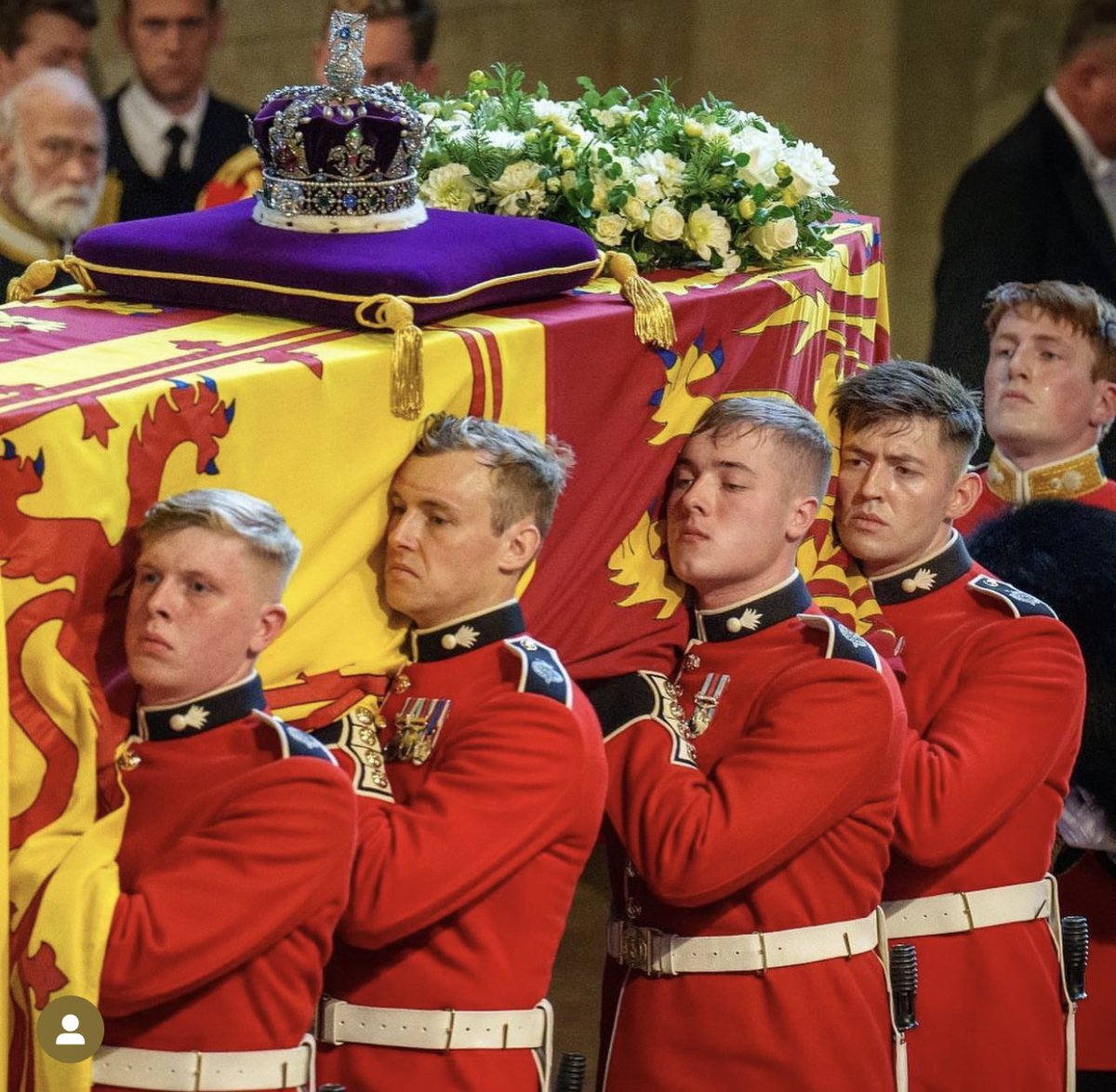 These guys did themselves, the armed forces & Britain proud on Monday. With the world watching the pressure must of been unimaginable but they carried out their duty with such professionalism & grace. #queensfuneral