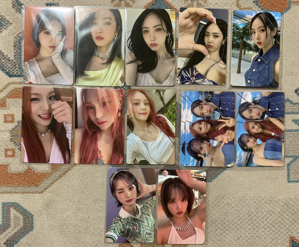 eunhagfss's tweet photo. WTS 🇲🇾
Help RT 🙏🏻

VIVIZ Summer Vibe 

selca photocard- rm20
group pc- rm10
eunha pob- rm30
album (excl pc only)- rm10

📦postage rm8

gfriend sowon yerin yuju sinb umji

@GFmarket_MY @GfriendMYtrade #pasarGFRIEND #pasarVIVIZ https://t.co/CygL6viM81