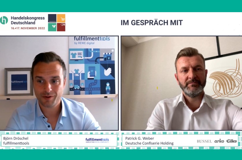 hkd_deutschland's tweet photo. 🎥#Handelstalk
Björn Dröschel, fulfillmenttools im Talk mit Patrick G. Weber, Deutsche Confiserie Holding
Wie #Händler dank effizientem #Omnichannel Fulfillment ihr Filialnetzwerk & e-Commerce intelligent vernetzen und neue #Potentiale schöpfen können.
https://t.co/Vm39fEvwjZ https://t.co/18dGDGsOVV