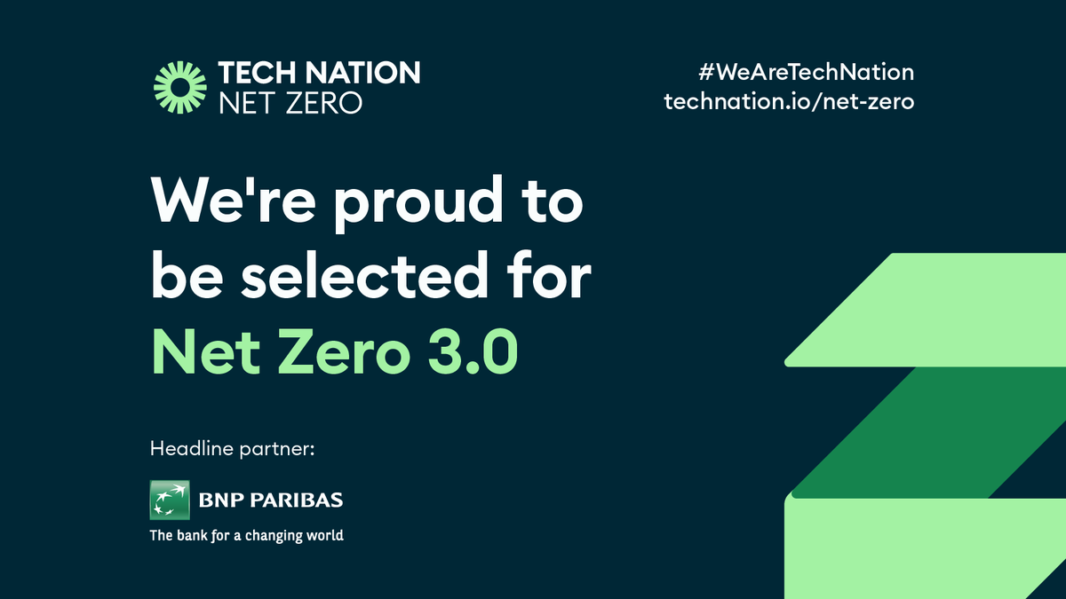 DanSaunders__'s tweet photo. I'm very pleased to announce that @ZetiHQ has been selected to join @TechNation Net Zero 3.0 cohort alongside some amazing high-growth UK tech companies tackling the climate crisis.
#WeAreTechNation https://t.co/pCXZycJLFw https://t.co/1fZfOU4y4y