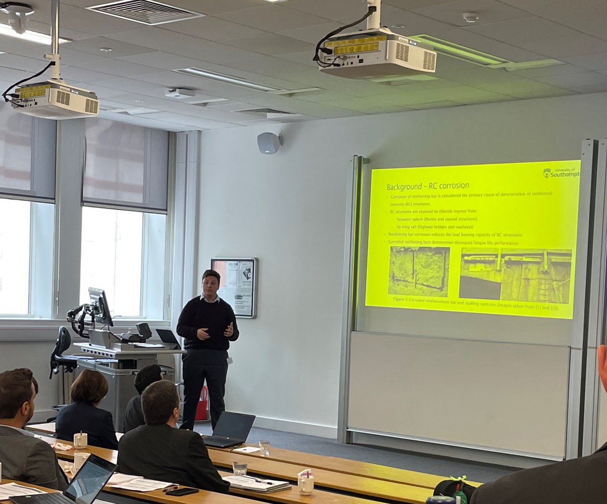 Sheida Afshan (@s_afsh) on Twitter photo On the second and final day of the stainless steel expert seminar and <a href="/MoodleyH/">Hamish Moodley</a> from <a href="/UoSEngineering/">UoSEngineering</a> presented his work on testing and modelling of stainless steel rebar! #TeamSoton #ExpertsInStainless #InfrastructureGroup On the second and final day of the stainless steel expert seminar and <a href="/MoodleyH/">Hamish Moodley</a> from <a href="/UoSEngineering/">UoSEngineering</a> presented his work on testing and modelling of stainless steel rebar! #TeamSoton #ExpertsInStainless #InfrastructureGroup