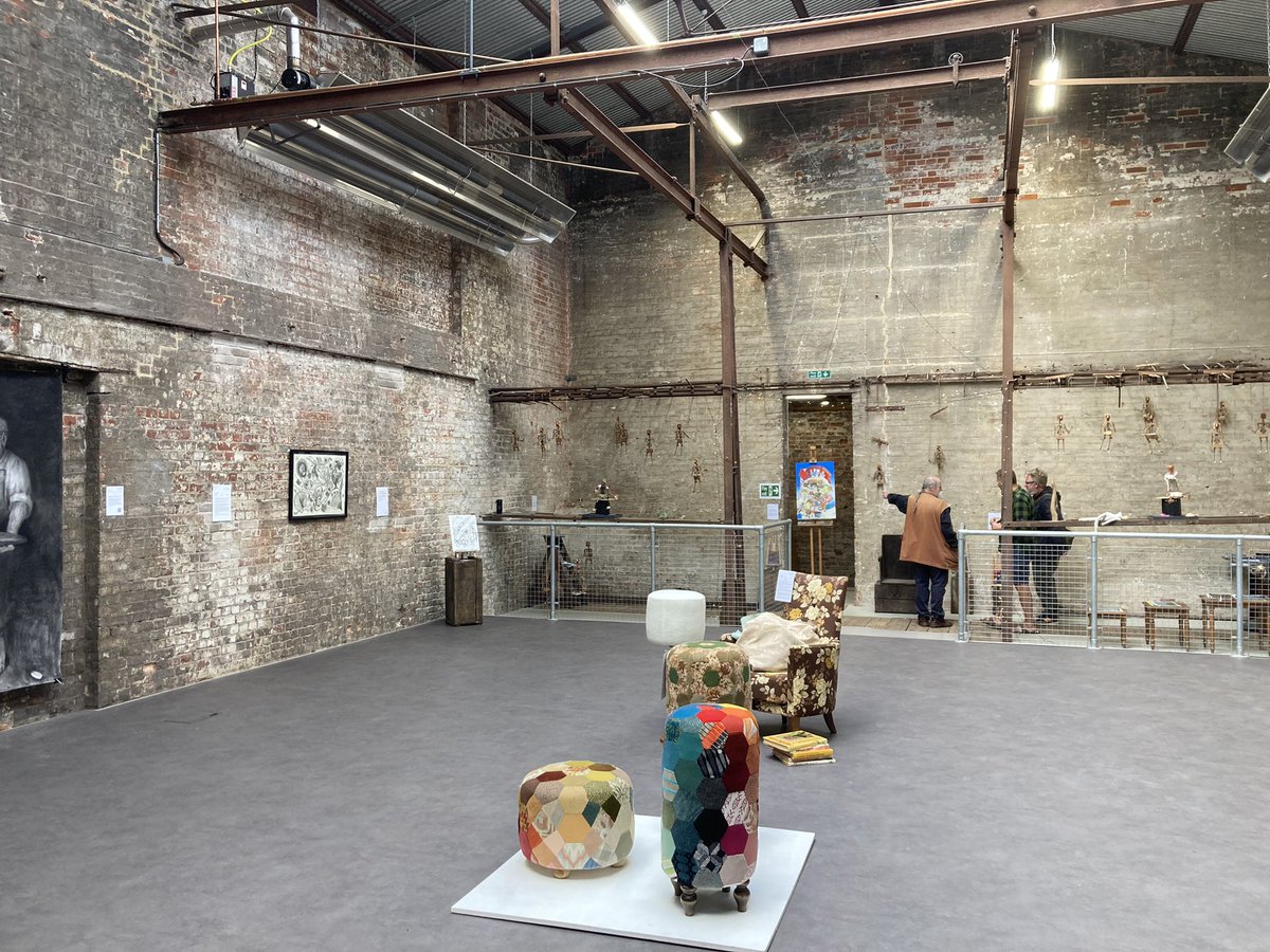 Patrick__Galway's tweet photo. The new exhibition space at Treadgolds in Portsmouth. https://t.co/y4azcAbqXP