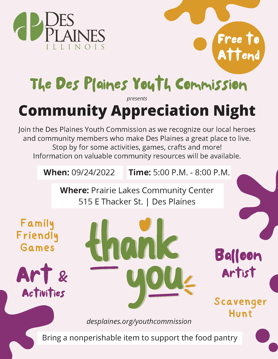 62schools's tweet photo. Come on out for Community Appreciation Night this Saturday from 5:00pm - 8:00pm at Prairie Lakes Community Center! #62learns #62united https://t.co/DNZpLcXEqd