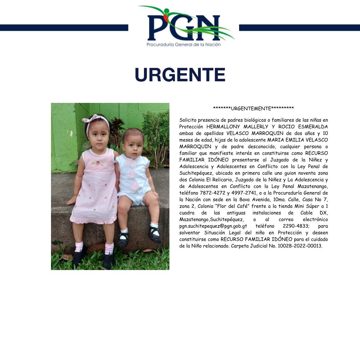 ASIERVERA's tweet photo. Esta es la cruda realidad de #Guatemala en un solo comunicado de la @PGNguatemala. Se busca a la mamá adolescente de dos niñas bebés que nacieron de un padre 'desconocido' y que en su día fueron protegidas. La consecuencia de miles de embarazos de niñas y adolescentes. https://t.co/bFbIUCgpqA