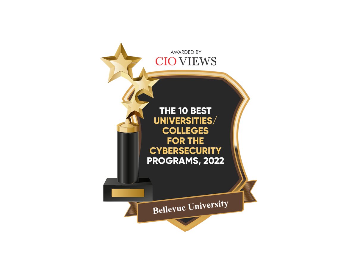 CIOviews's tweet photo. "The 10 Best #Universities/ #Colleges for the #Cybersecurity Programs, 2022".

Featuring on the cover of this magazine we have covered the successful journey of Bellevue University.
 
 https://t.co/0QIDq2JTn2

#cybersecurity #technology #highereducation https://t.co/Zbmw3ij0XQ
