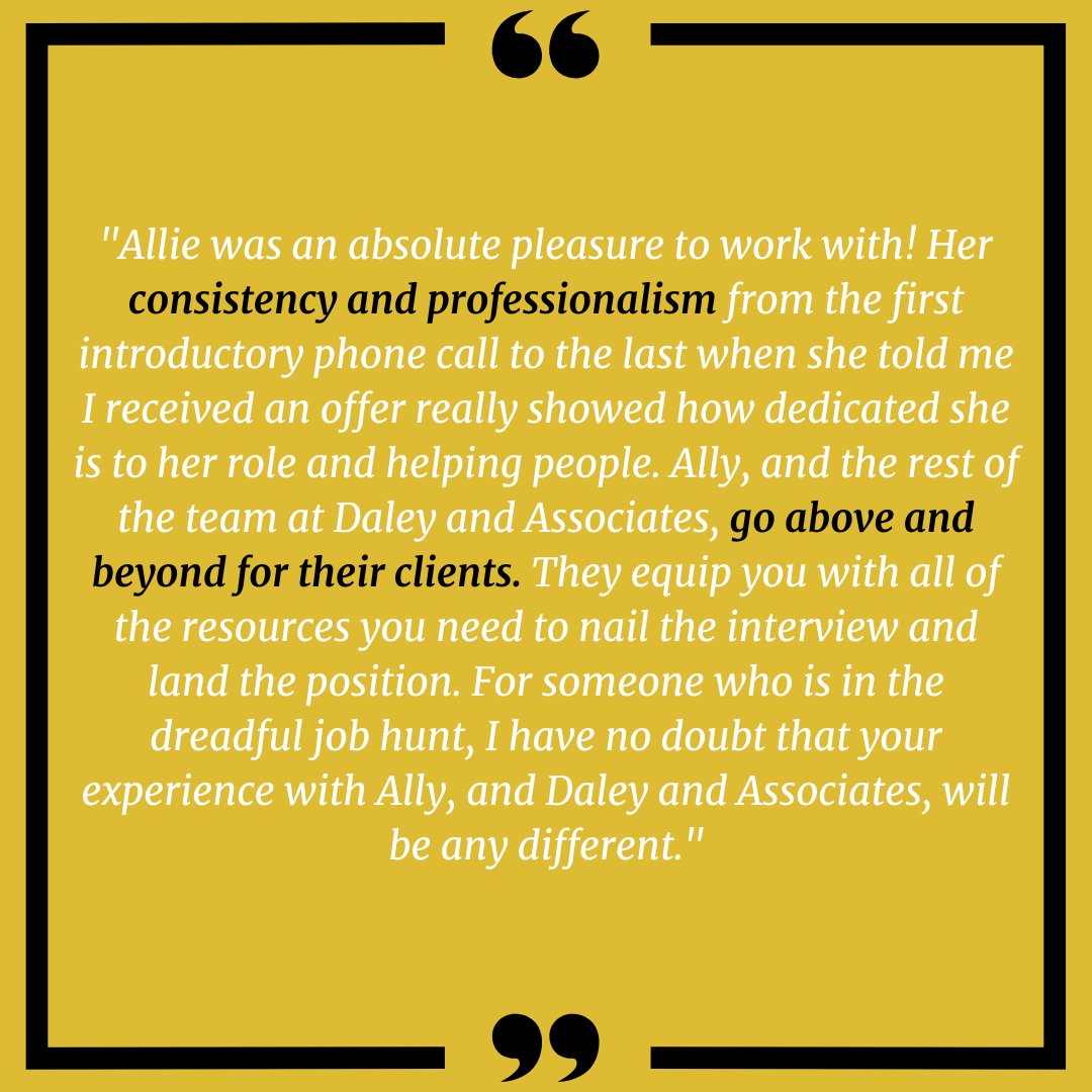 DaleyAndAssoc's tweet image. Keep up the good work Daley!!

#testimonial #staffingandrecruiting #daleyandassociates
