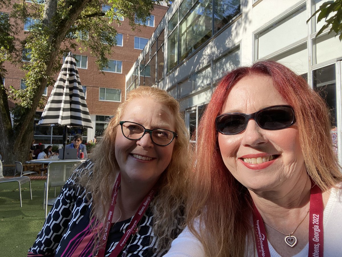 mommage8386's tweet photo. #ESCImpact -Courtyard University of Georgia Center for Continuing Education with Professor Brusky @UNOmaha @MetroOmaha_RMtR learning about the impact of engaged scholarship. https://t.co/i0xB2Qhftm