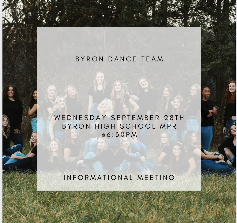 BDanceT's tweet photo. Our last informational meeting is one week from today! Interested dancers in grades 7-12 and parents welcome! https://t.co/AVXEknqdLj