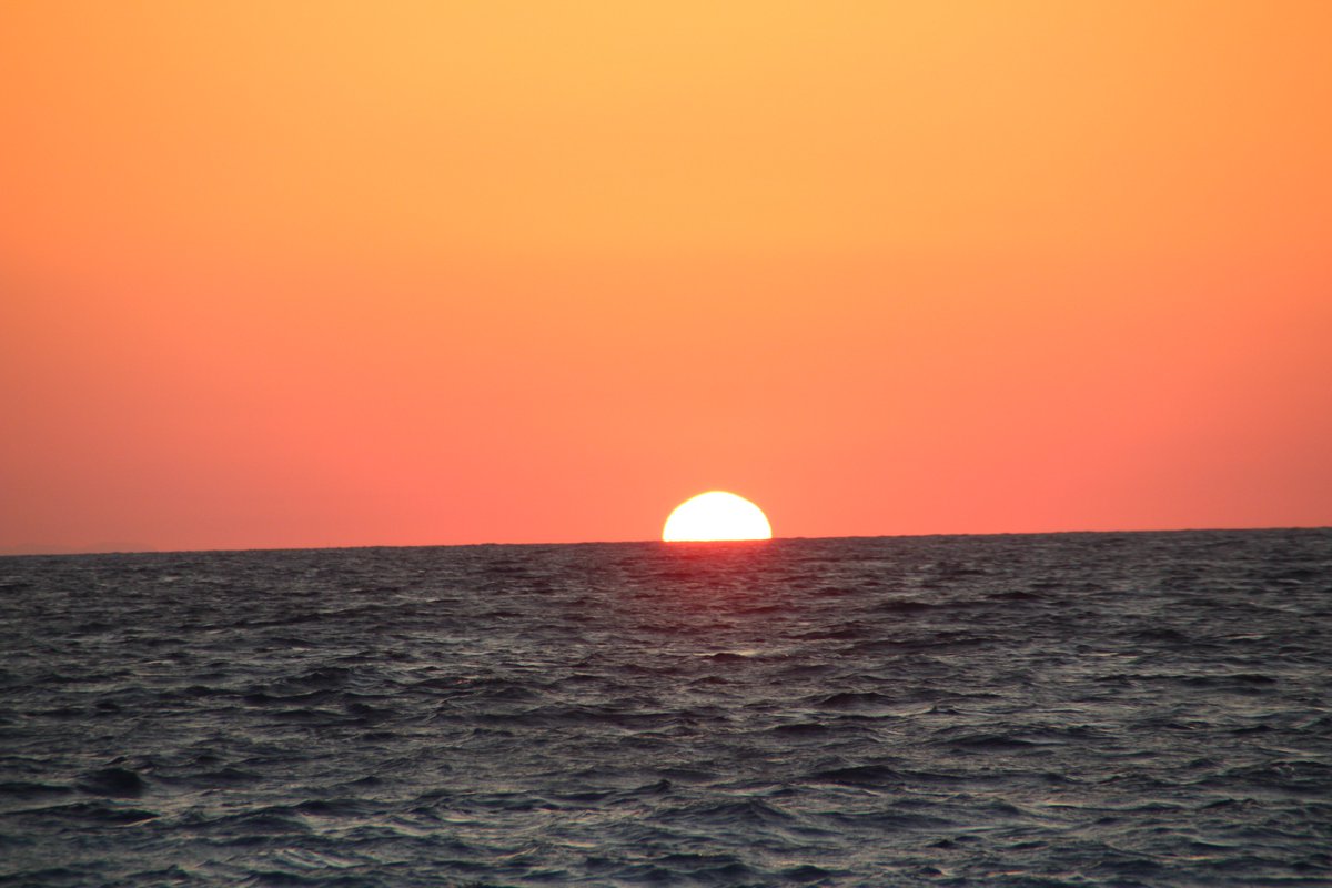 Bjsjer's tweet image. Solnedgang torsdag kveld den 15 september 2022 Rhodos.