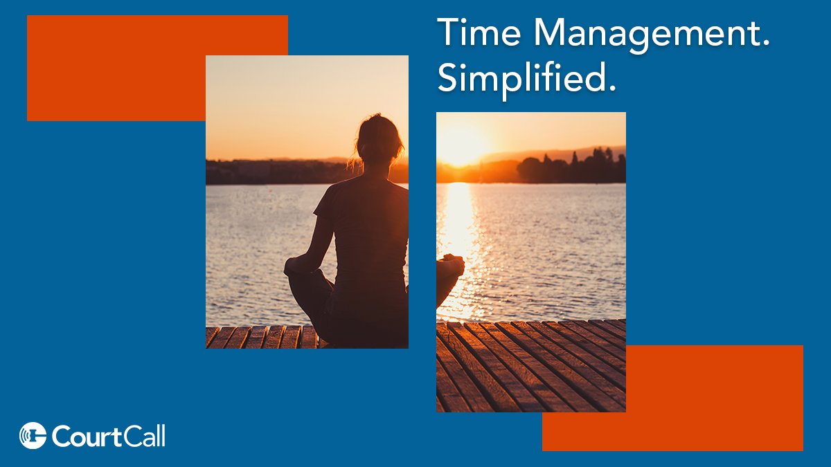 Time management. Simplified.

#lawtwitter #videoconferencing #remotework
