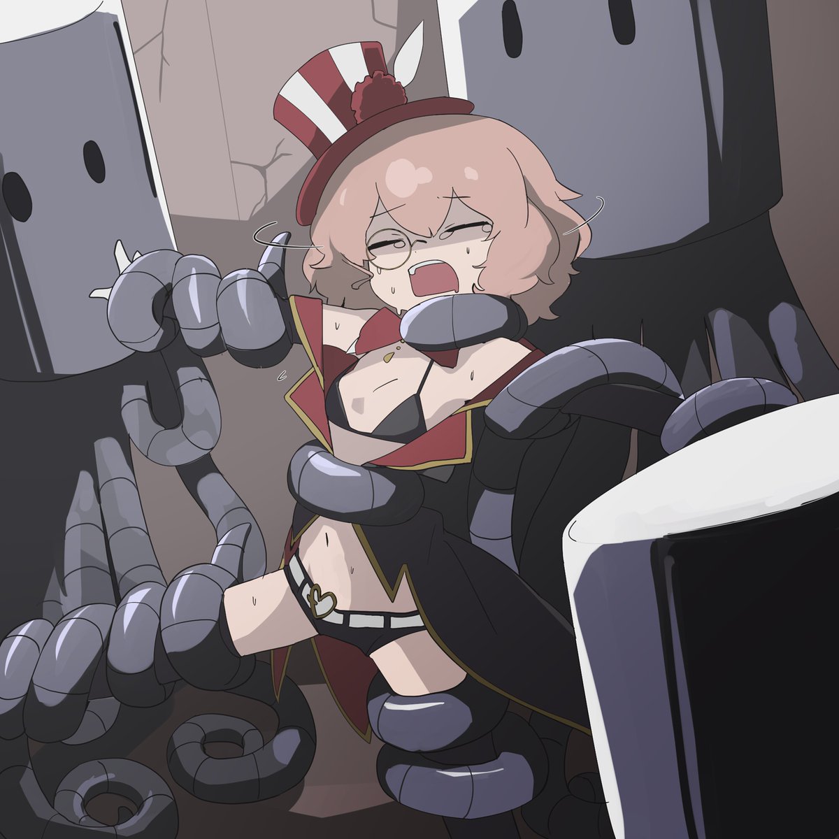 tomson(@tmsn_254)さんへの依頼です
苦しそうにイヤイヤするシルキーさんかわいいですね
かわいそうなのはかわいい 