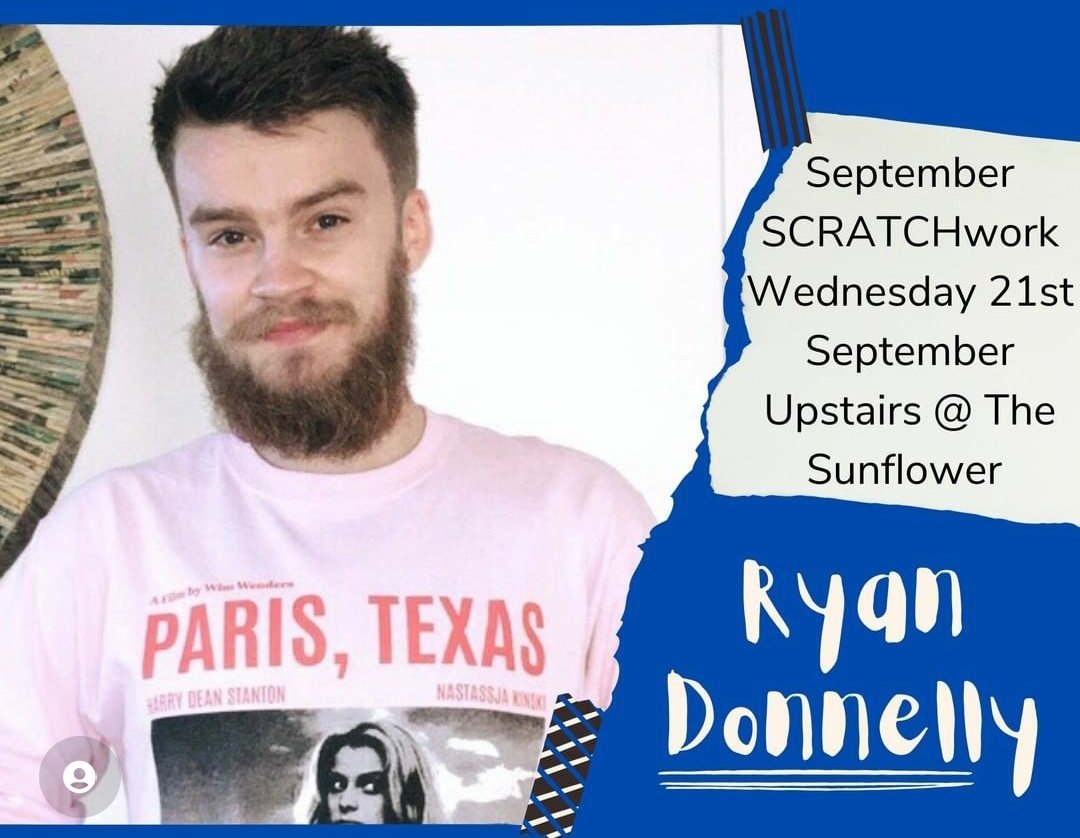 Patchwork_Bel's tweet photo. ✍️ Coming tonight? See Ryan Donnelly's New Piece of Writing!

Hi! My name is Ryan Donnelly. I am 21 years old, an aspiring writer living in Belfast, largely influenced by the works of Martin McDonagh and the Coen Brothers. https://t.co/jZPV1gQ6VF