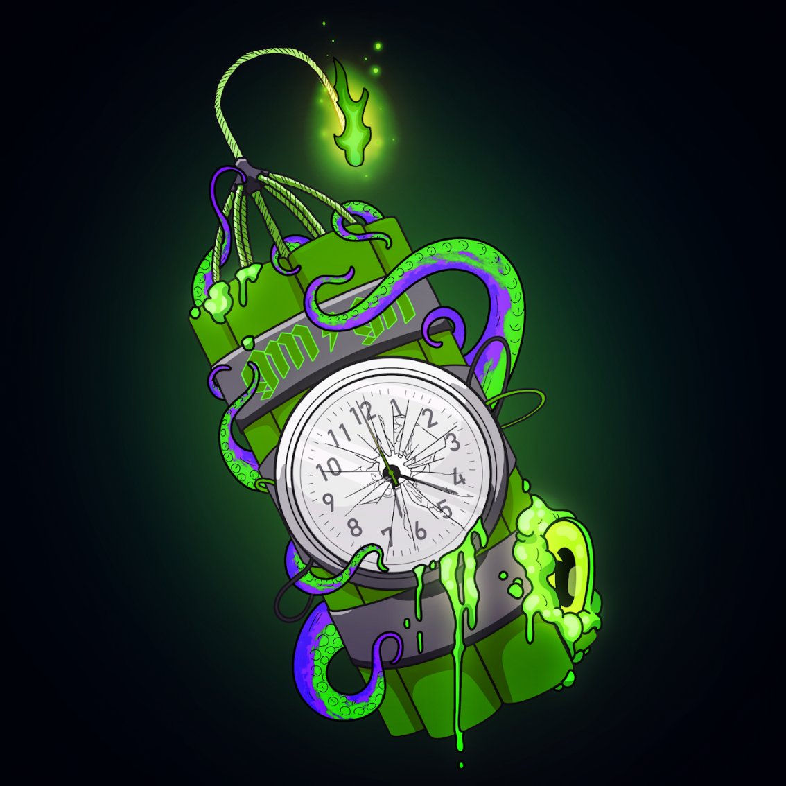 lvcldia's tweet photo. JUST ANNOUNCED TONIGHT DURING FVCK_MONDAY #8 🔥🤝
//
TOONZ #7326 will be hidden soon on ROUGE// with a Radioactive Dynamite! 🧨
//
More details coming soon 🚀 
cc @DegenToonz https://t.co/55XZDoeCtq