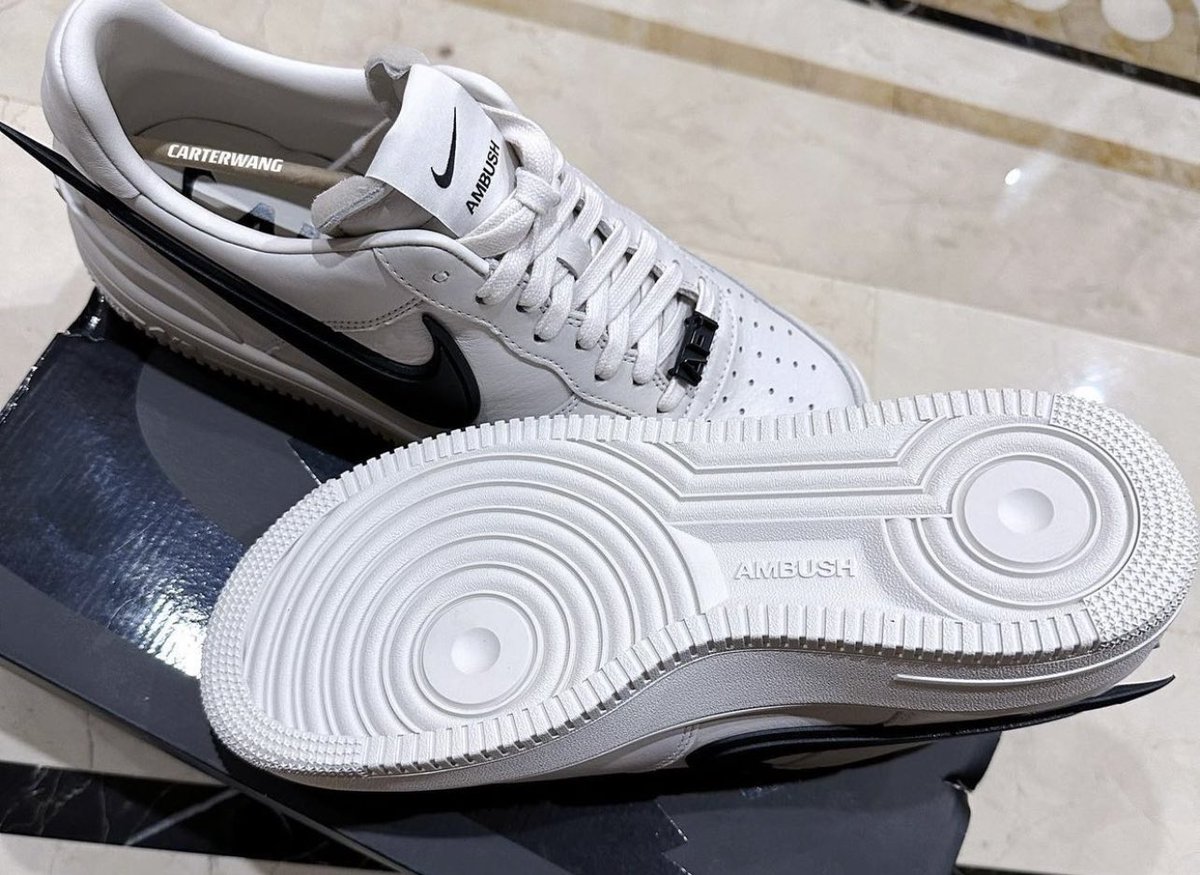 Sneakerologue's tweet photo. Premières images de la Ambush x Nike Air Force 1 Low ! 👀 https://t.co/MkvnyqEHTg
