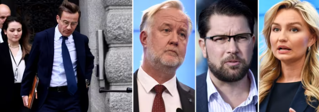 Aftonbladet's tweet image. JUST NU: Kristerssons lag överens om stramare migrationspolitik, enligt uppgifter till Aftonbladet
aftonbladet.se/nyheter/a/VP14…