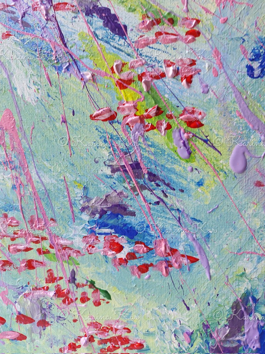 Wednesday....genuiely happy?🥰❤️🥳

🍀🌹💙

#abstractart
#impressionism
#Wednesday