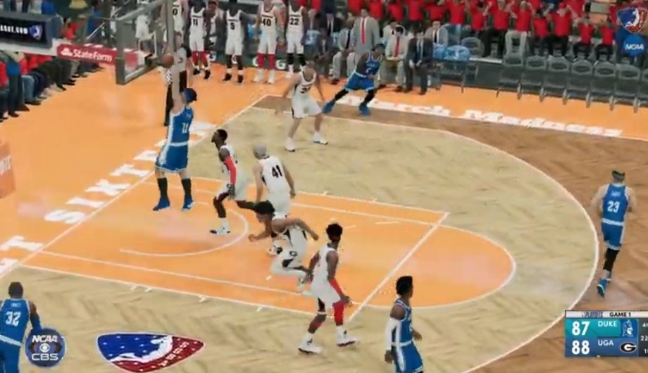 BIG WIN TONIGHT AGAINST A VERY TOUGH GEORGIA TEAM

#SGBA2K
#DUKESGBA
#DukeSgba
#SGBA