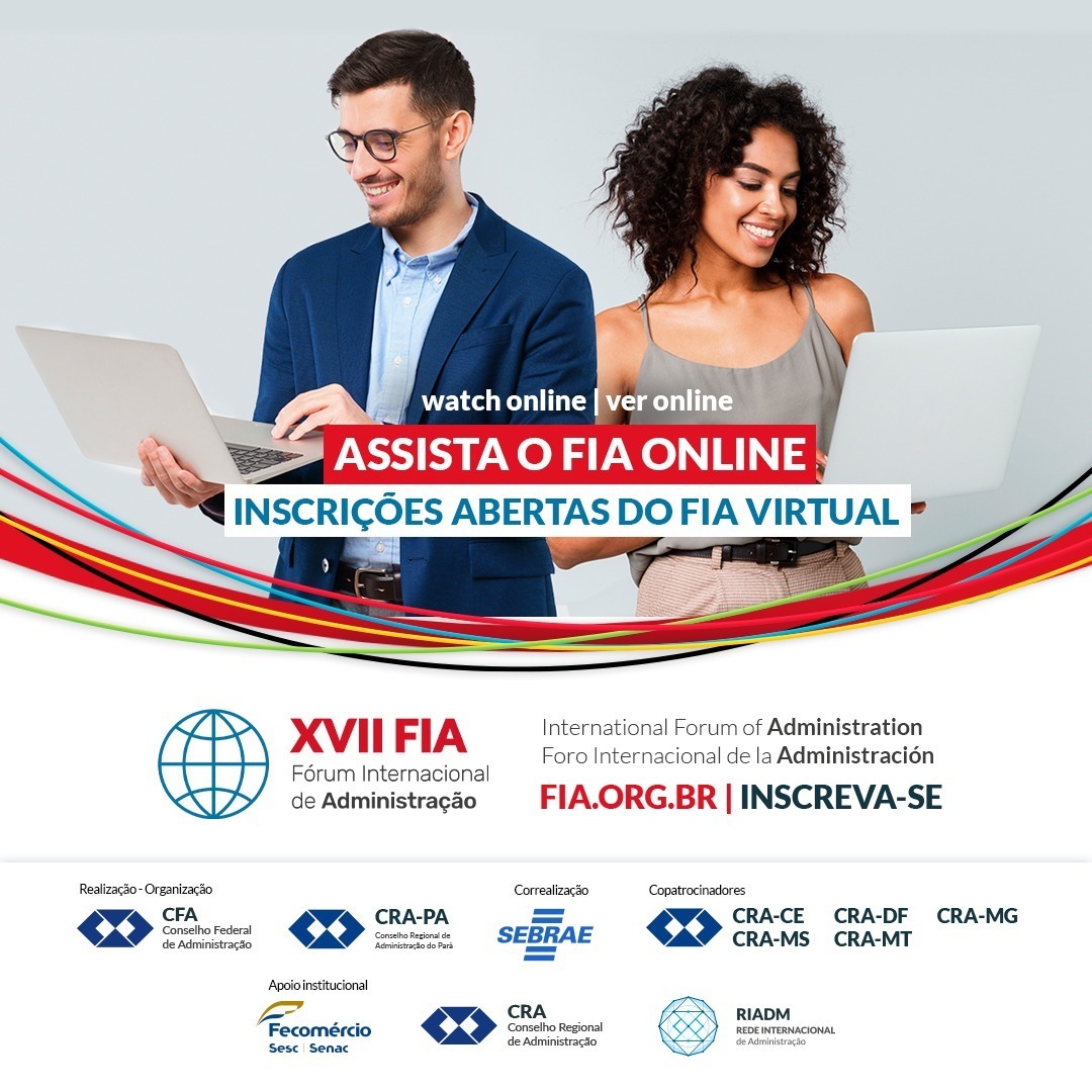 cfaadm's tweet photo. 🌐 Assista o FIA Online! Estão abertas as inscrições para acompanhar o FIA de forma virtual. Você não pode perder! Inscreva-se: https://t.co/62vRBS9Ebs

#crapa #SouADM #FIA2022 #Administração #cfa https://t.co/BChboZHZCM
