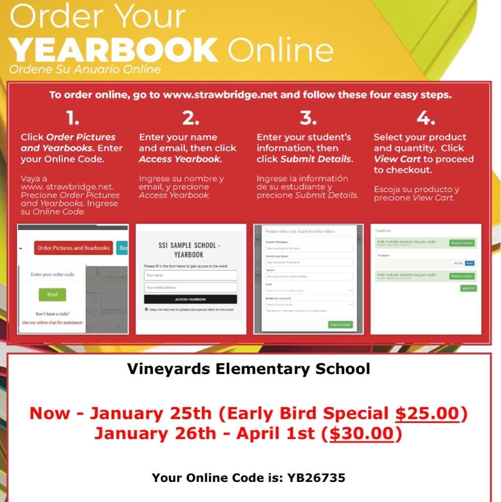 It’s time to order your yearbook! 

To place your order follow the steps on the flyer or click on the link below. 

strawbridge.fotomerchanthv.com/search/YB26735