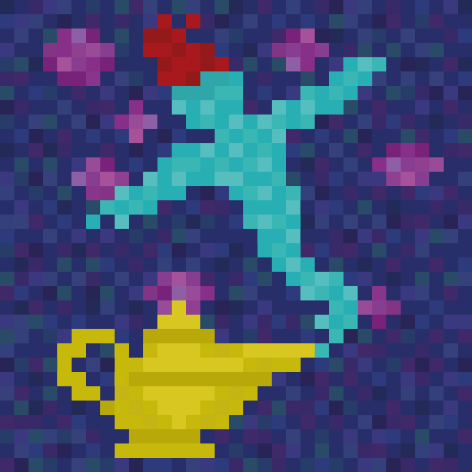 derrepentes's tweet photo. gênio #12 - a pixelated genius from the "Project 33" collection (2022 by @derrepentes). Is available on @ParasHQ

#NEAR  #pixelart #paras #NEARProtocol #NFTCommunity #nftcollector #NFTartist #digitalart #NFTArts #womaninNFT #fra_Dao #genius #gênio https://t.co/onGEIgC1B6