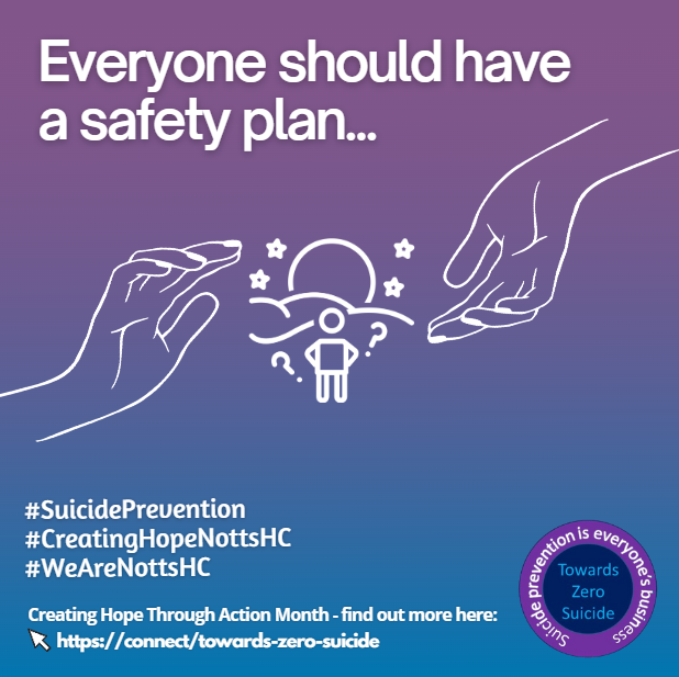 NottsHcSP's tweet photo. We have been at Rampton Hospital today speaking with @NottsHealthcare staff and sharing safety planning messages and resources #SuicidePrevention #CreatingHopeNottsHC #WeAreNottsHC https://t.co/H7MvhSPY6a
