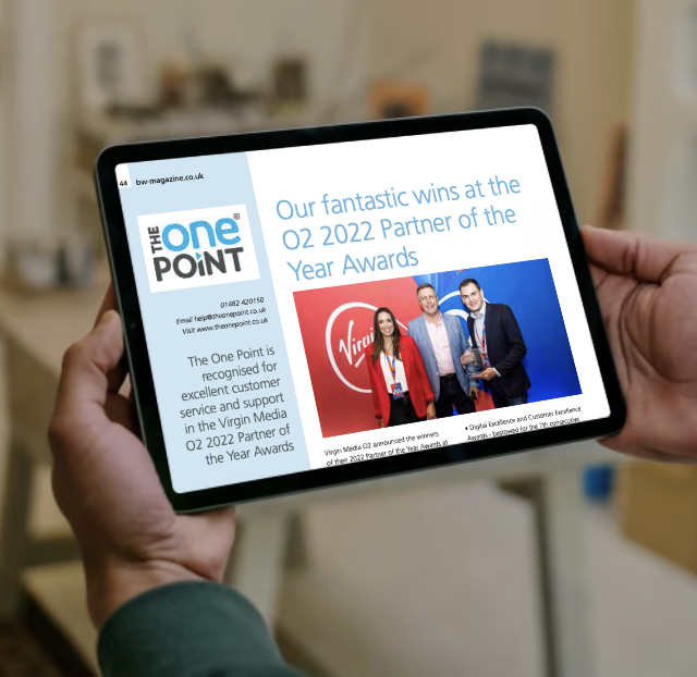 theonepoint's tweet image. Have u seen our latest article in the new BW Magazine Autumn edition. 📖 🍁
Take a look here ➡️ buff.ly/3f7tIU5 
#Winners #Network #O2Partner #BusinessMobile #BusinessPhone