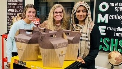 Thank you, Southlake Muslims, for starting our Tuesday in tasty, terrific fashion by dropping off bagels for the staff to enjoy!