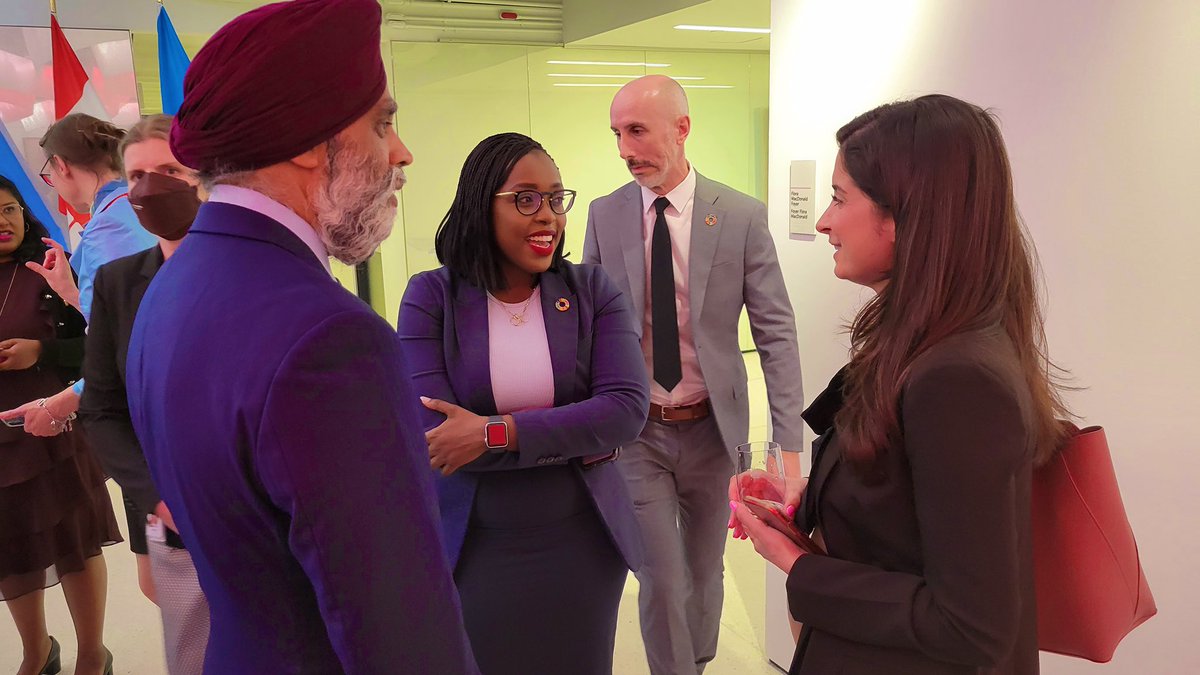 RaminaGhassemi's tweet photo. Thanks #CIEPWG &amp; @CanadaDev for putting together this important event on the margins of #TransformingEducationSummit at #UNGA to celebrate shared Charlevoix successes delivering education for girls and displaced youth around the world &amp; what we can achieve working together 🇨🇦🇺🇳 https://t.co/6tXloQGBNy