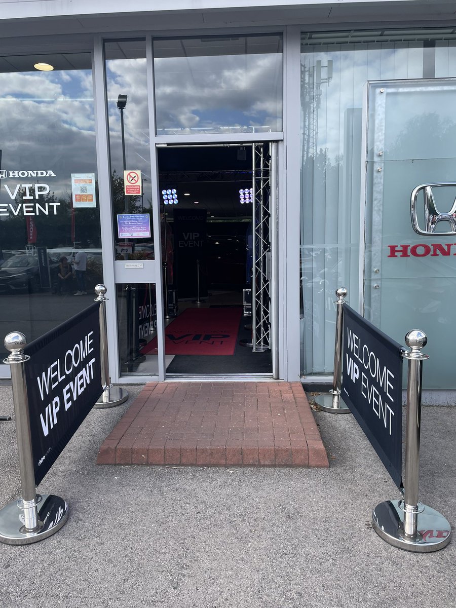 VertuHondaDon's tweet photo. Looking forward to receiving our invited guests and VIP’s this weekend for their exclusive deals and subsequent orders  placed on all New cars from 24-27th 
🔥🚙🔥💷🔥
#VIPEVENT #greatdeals #Honda #doncastercity #callustoday #delivery #allnew #information #hybrid https://t.co/Ps77xuu1iE
