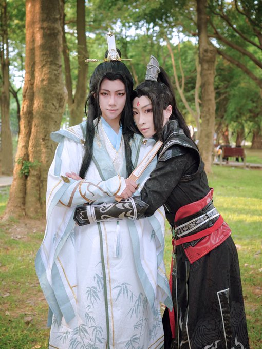 人渣反派自救系統　沈清秋　衣装 人渣反派自救系統 コスプレ 沈清秋 公式衣装 三分妄想 穿书自救