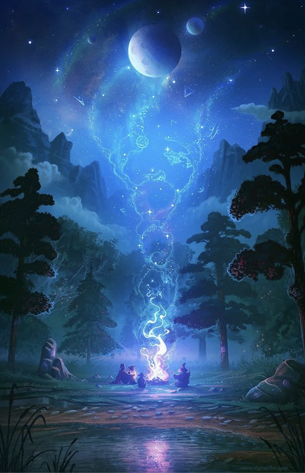 Flict's tweet photo. "Song of Squall", por Alyn Spiller, 2018 https://t.co/k9lZWJLHQk
