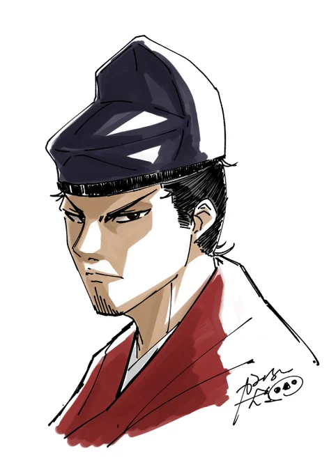 武士の作画レベルが上がっていく… 