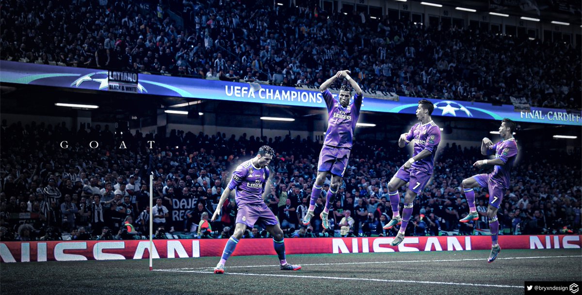 TimelineCR7's tweet photo. “Who else on a big night? Who else to open the scoring? Cristiano Ronaldo for Real Madrid.”

Iconic. https://t.co/zhvKQKVi10