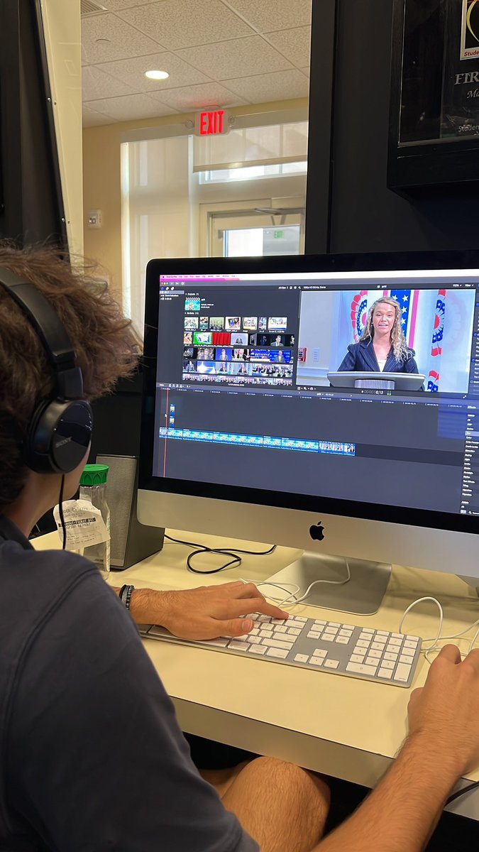 TylerforPCTV's tweet photo. Stay tuned for a deep dive on new faculty alum, ms Goldberg. @PineCrestPCTV https://t.co/LBZ6033dhG