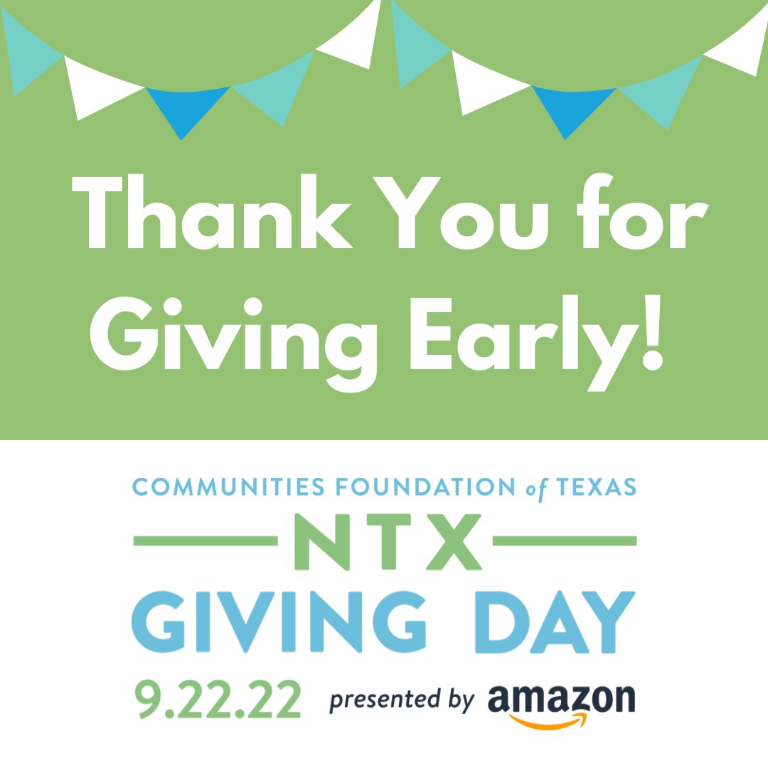 Project4031's tweet photo. Your early gifts have already raised $1,250 towards our goal. THANK YOU!
It's not too late to create YOUR FUNdraiser! Every dollar MATTERS. How will you be joining us tomorrow on North Texas Giving Day?
https://t.co/bRl1Sunckq
#Project4031 #NonProfit #NTXGivingDay https://t.co/rdSoY9kTvn