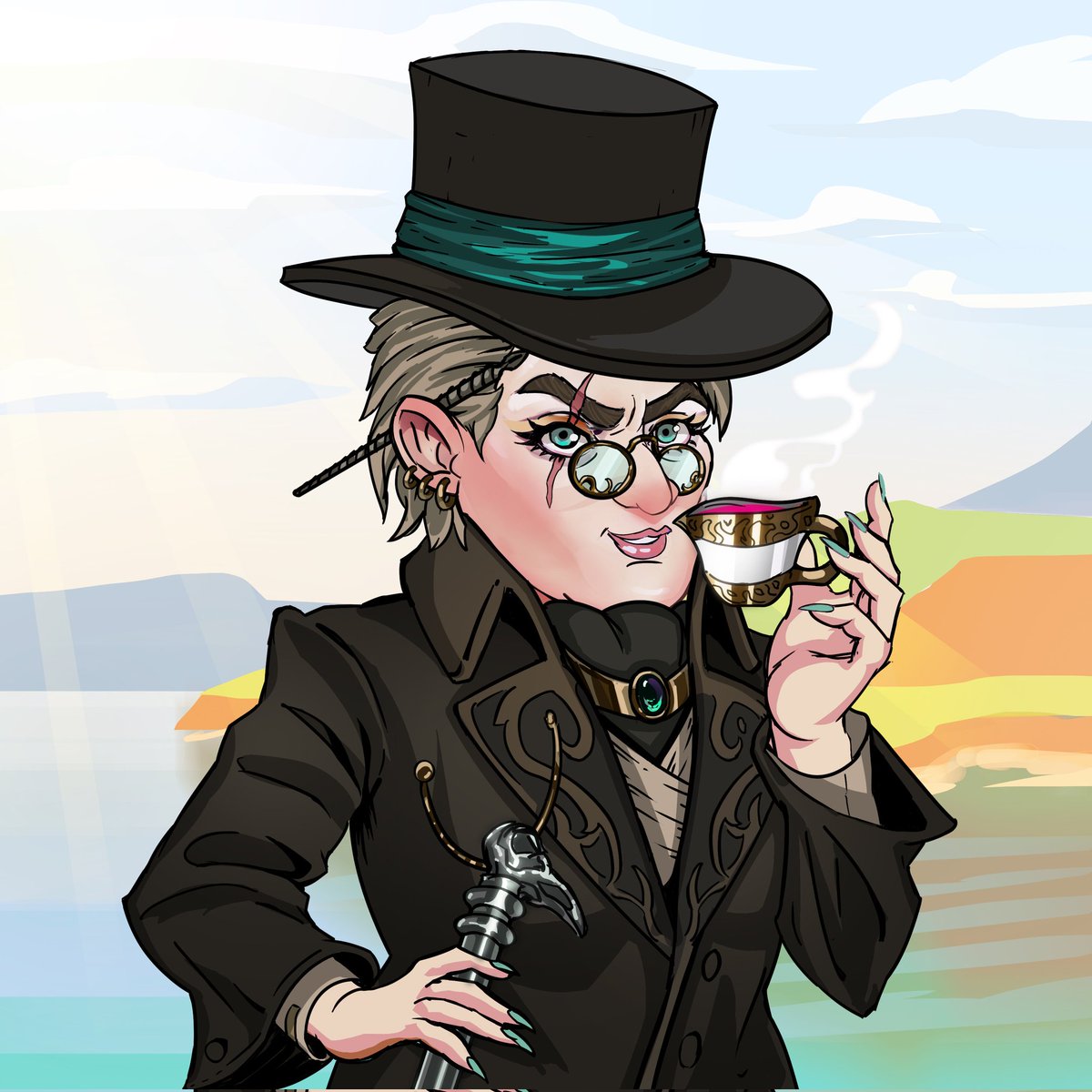 TeacherScary's tweet photo. GM GM. say it back! 
#NewProfilePic https://t.co/CGXB40XHCt