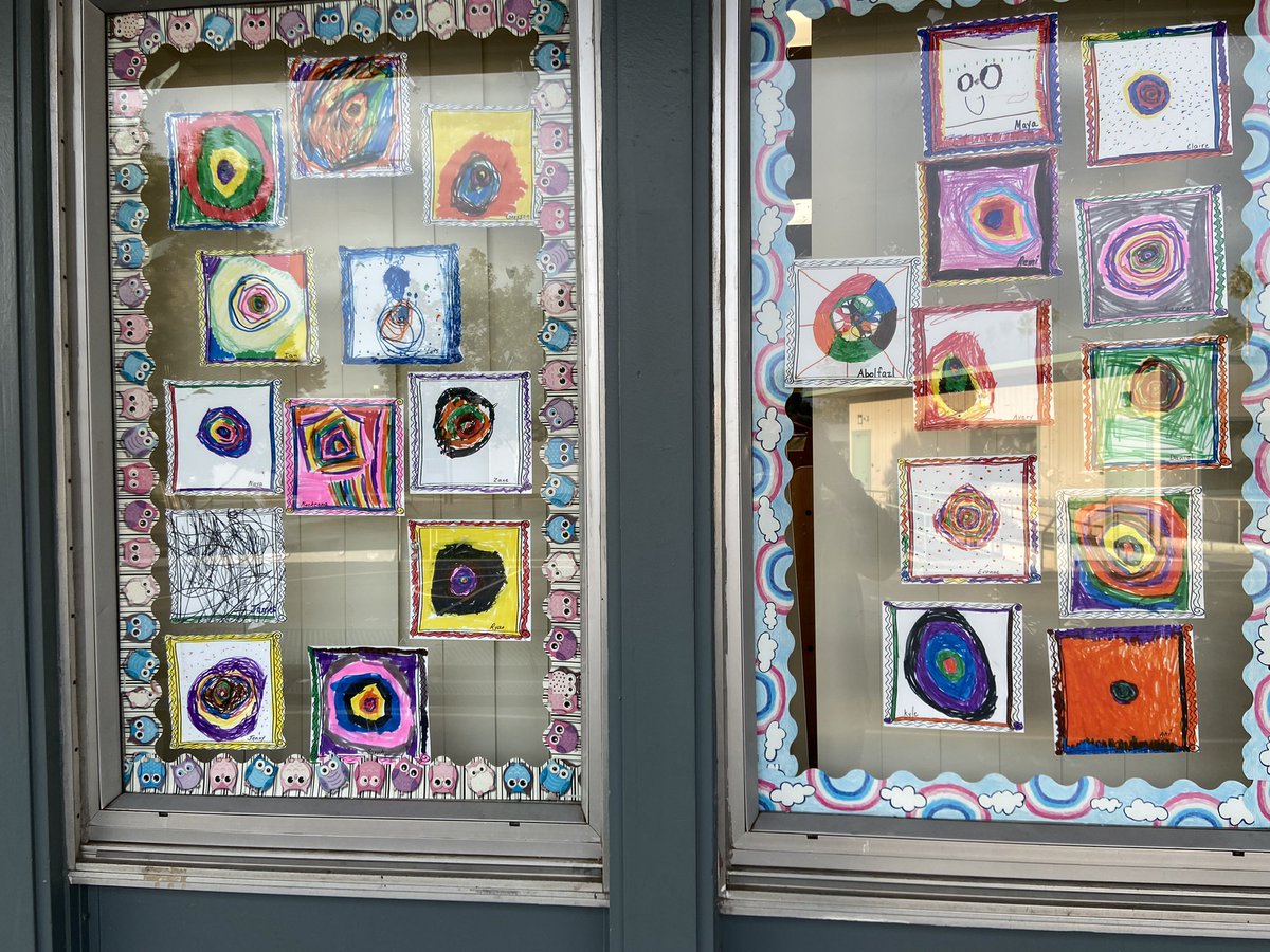 Kinders celebrated Dot Day! Be sure to make your mark!❤️ <a href="/Supt_Andrews/">Dr. Andrews Supt.</a> <a href="/OsterElementary/">Oster Elementary School</a> @usd_hr