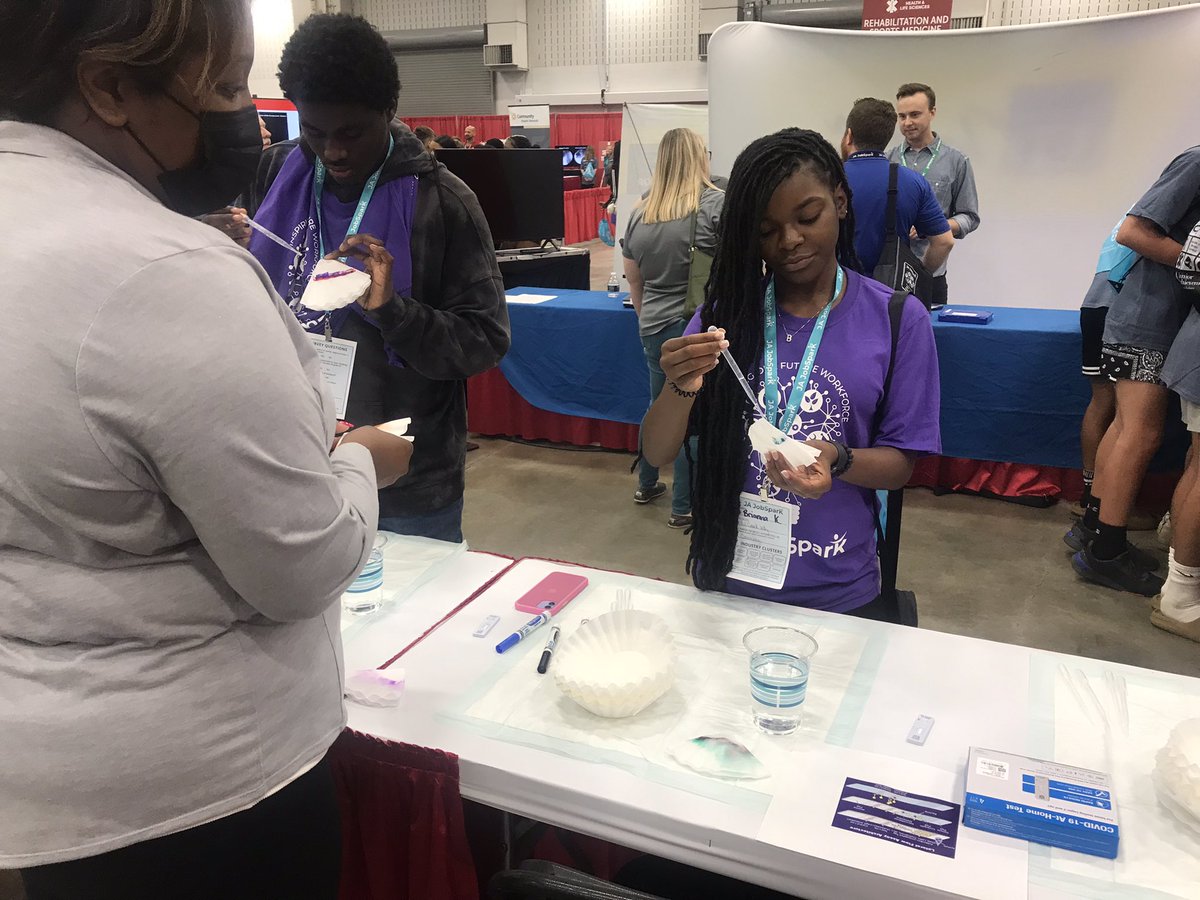 ByronErnest's tweet photo. Great morning at @JACentralInd #JobSpark. Hands-on exposure/experience with real world careers. OUTSTANDING! π Thanks @JA_USA for hosting the Indiana State Board of Education today. #education https://t.co/imSCOR6ubC