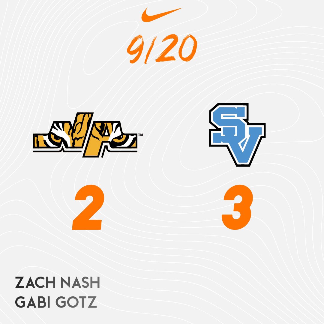 LAST NIGHT

After a hard-fought, back and forth battle of goals on both ends taking the game to overtime at 2-2, Seneca slips by to make it 3-2 for the golden-goal. Your Tigers are now 4-3 in the section.

Goals by Zach Nash and Gabi Götz

Come catch NA vs Shaler @ home tomorrow