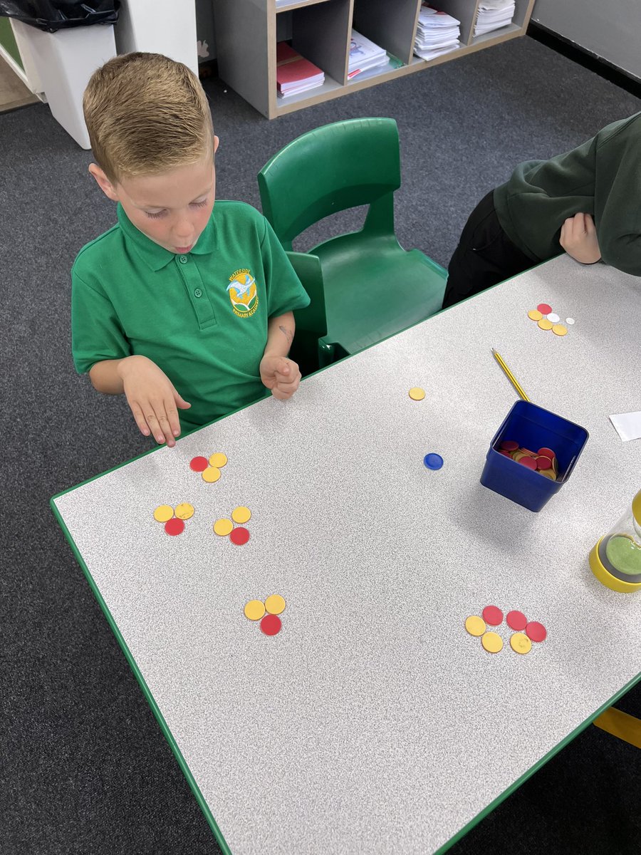 Wye_WPA's tweet image. Today we have been learning to count in 3’s! We used different resources to help us and worked really well together! #WatersideMaths