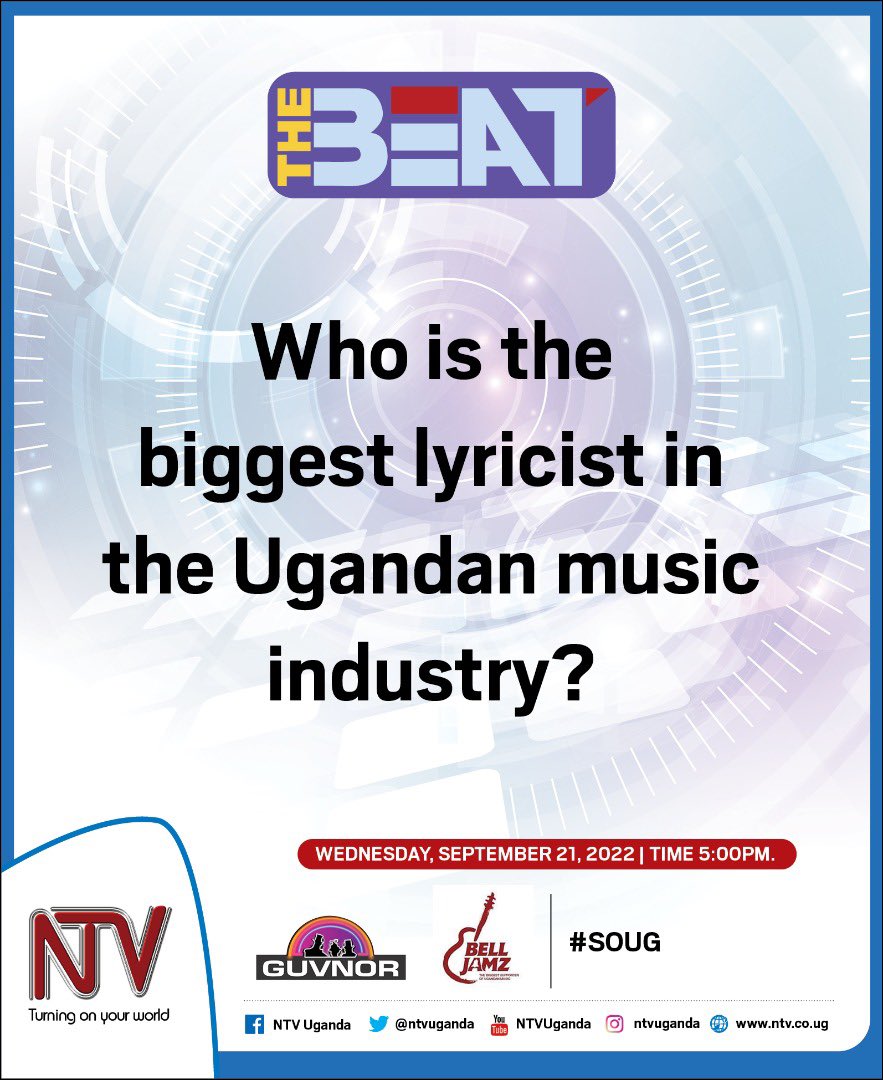 Join the conversation #NTVTheBeat